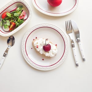 시라쿠스 쉐난고 카디날 그릇 앞접시 나눔 카페 디저트 반찬 플레이트 접시 17cm