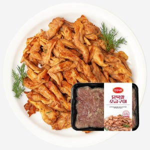 한강식품 닭 목살 소금구이 500g