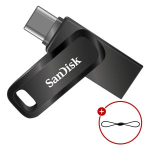 샌디스크 USB C타입 울트라 듀얼 Drive Go DDC3 + 고리줄 64GB