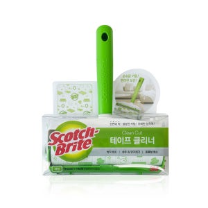 3M 스카치브라이트 클린컷 테이프클리너 대형 기계 테이프크리너 돌돌이 찍찍이