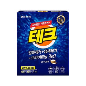테크 4KG 카톤 일반드럼겸용