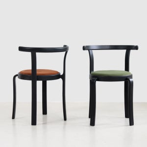 올슨 미드센추리 원목 패브릭 인테리어 편한 식탁 의자