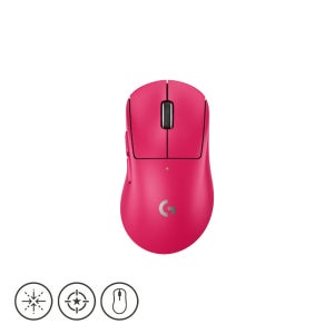 [로지텍코리아 국내정품] 로지텍 G PRO X SUPERLIGHT 2 DEX 무선 마우스 핑크