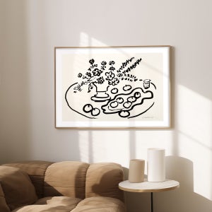 앙리 마티스 그림 액자 오팔린 화병 정물화 포스터 인테리어액자 A2