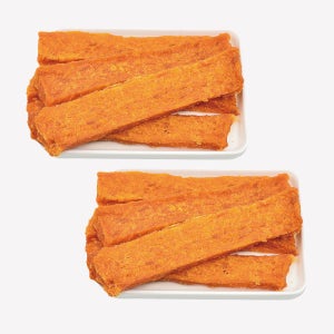 국내산 치고스틱 강아지수제간식 고구마와 닭가슴살로 만든 소프트한 애견간식 닭고기+고구마, 70g, 2개