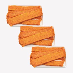 국내산 치고스틱 강아지수제간식 고구마와 닭가슴살로 만든 소프트한 애견간식 닭고기+고구마, 70g, 3개