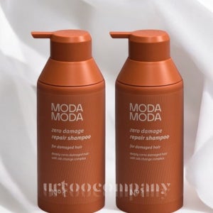 모다모다 제로 데미지 리페어 샴푸 세라마이드 판테놀 500g 2개