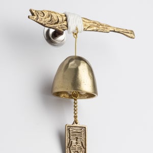 터치메탈 액막이명태도어벨 명주실 명태액막이 현관 풍경 종 집들이 개업 선물