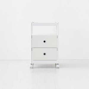 모듈가구 심플리 이동식 서랍장 2단 BC639 40x40x66, 2단, 퓨어화이트 1726.9456
