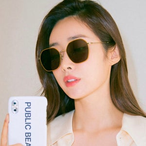 퍼블릭비컨 선글라스 CHACHA.3 차차 C2 호박색 차정원 이하늬 안보현 착용