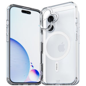 아이엠듀 맥세이프 슬림 케이스 투명, 아이폰16