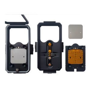 탑라이더 배달대행 오토바이 핸드폰 자석 열선 방수케이스 고속충전 온오프스위치 전기종호환 딱판 찍판