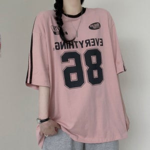 86트랙 꾸안꾸 박시핏 반팔티 커플티셔츠