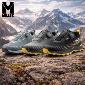밀레 드라이엣지 가벼운 등산화 트레킹화 일상화 안전화 아웃도어 방수 충격흡수 등산 신발