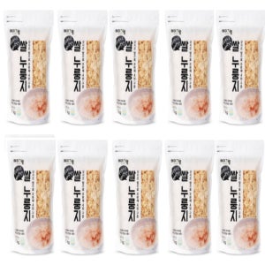 두보식품 오븐에 구운 쌀 누룽지 1kg 10개 과자 끓여먹는 간식 칩 아침 대용 숭늉 가정용 업소용