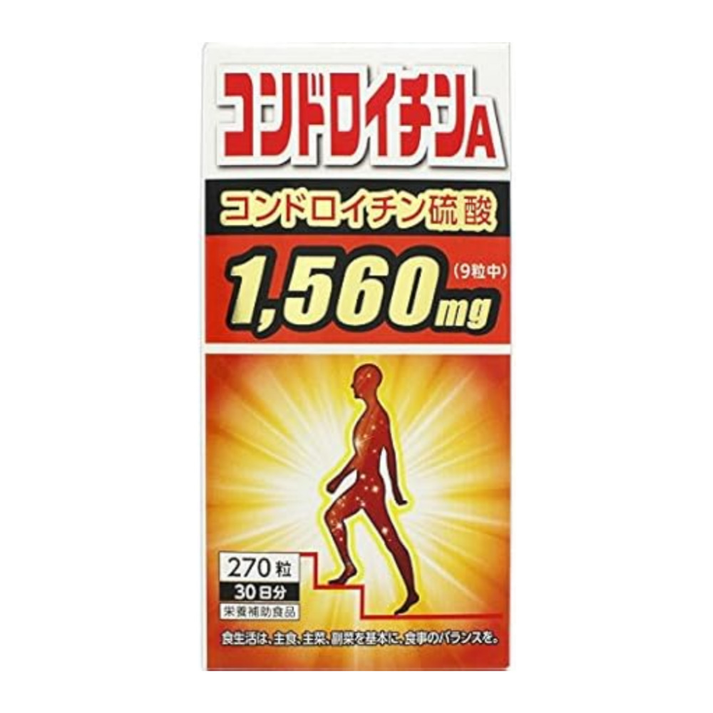 일본 콘드로이친 A zs 글루코사민 콘트로이친 콘도로이친 관절 연골 270정, 1개