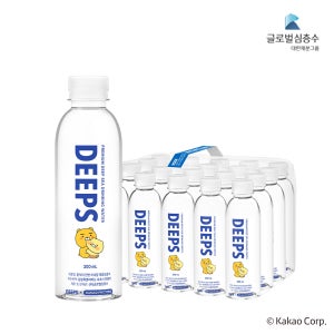 DEEPS 딥스 춘식이 천연 미네랄 해양심층수 300ml(20병)