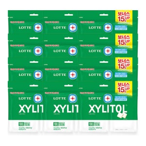 롯데 자일리톨 오리지날 리필 115g x 12개