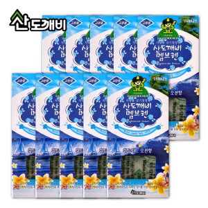 산도깨비 멤브렌 차량용 방향제 피톤치드 오션향, 6g, 10개