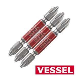 베셀 고사이 드라이버 비트 GS142065 +2x65mm 낱개 3개