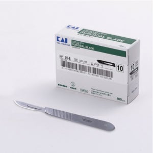 메스칼 의료용 일회용 교체용 해부칼 메스칼날 10호 100개