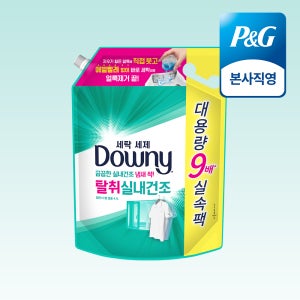 다우니 프리미엄 세탁세제 액체형 탈취실내건조 리필 4.1L 1개