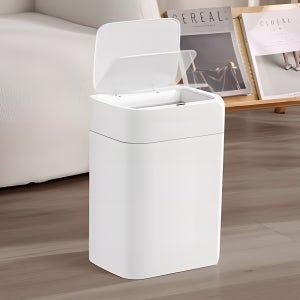 심플 쓰레기통 자동센서 대형 화장실 스마트 미니 냄새차단 사무실 12L