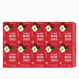 안국약품 The 탱글한 애사비 5000 저당 젤리 14포, 10개
