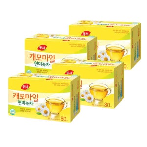 동서 캐모마일 현미녹차 320T(80Tx4개)