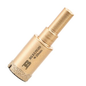 다이아몬드 융착코어 비트 20MM 홀쏘 타일 유리 홀소 대리석 화강암 포세린 홀커터