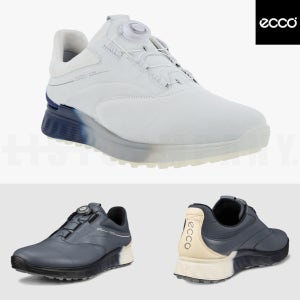 에코 골프화 남성 S-THREE 에스쓰리 고어텍스 보아 스파이크리스 골프운동화