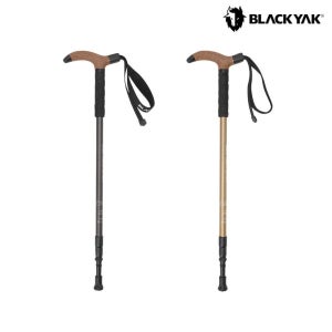 블랙야크 듀랄루민 워킹 T자 등산스틱 지팡이 3단T그립스틱120 2BYSTXU910