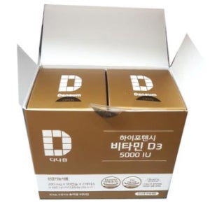 다나음 하이포텐시 비타민D3 5000IU 180캡슐 6개월분