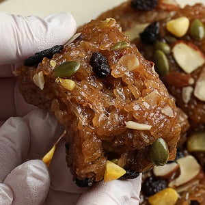 할매손맛 약밥 약식 찹쌀 떡 영양떡 아침식사대용 (개별포장) 50gx12개입 1박스