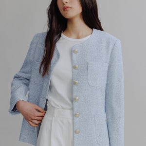 [망고매니플리즈] MARIA TWEED JACKET