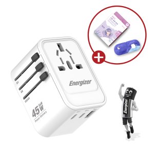 에너자이저 PD 45W 3포트 고속충전 해외 여행용 멀티어댑터 ETC450