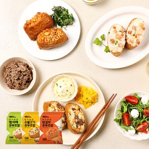 [허닭] 닭가슴살 유부초밥 90g 3종 20팩