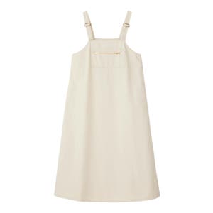 단톤 원피스 COTTON DRILL OVERALLS SKIRT 25SS DNB251L202-0001 여성 캐쥬얼 멜빵 치마