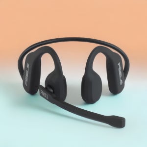 [FEELS]무선 블루투스 노이즈 캔슬링 고성능 붐 마이크 넥밴드 헤드셋 31.5g 가벼움