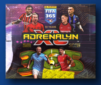 파니니 2025 FIFA 365 아드레날린 XL 축구카드 기본팩 DP 24입