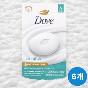 도브 센서티브바 미국 도브비누 106g 6개 미국산
