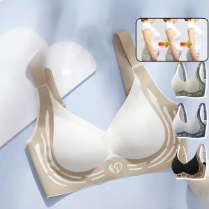 하트 양식 충돌색 볼륨 업 헴라인 브라 가슴모아주는 볼륨업 노와이어 브래지어 3D입체 볼륨업 브라 처짐방지보정브라가슴을 들어 올 줍니다