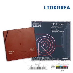 정품 IBM LTO5 - IBM Ultrium Data Cartridge 46X1290 라벨포함