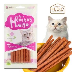 아스쿠 헬시미요 캣스틱 참치 져키 20g 고양이 육포 간식