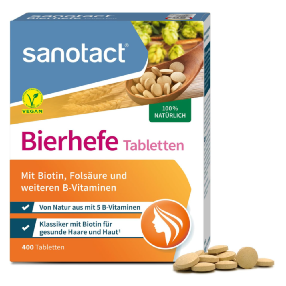 [사노택트]<b>Sanotact</b> 맥주 효모 정제 400정 x10 팩 9개월 1일 3번 1회 5정