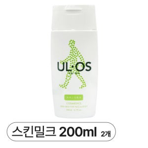 우르오스 스킨밀크 올인원 중건성 모이스워라이저 200ml 2개
