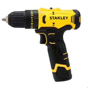 스탠리 12V 햄머드릴세트,배터리 2개포함 최대 30Nm의 강한 힘과 1,500RPM / 22,500BPM의 빠른 작업속도 LED라이트 1-2단 간편한 속도 조절