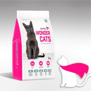 원더캣츠 5kg 전연령 길냥이 고양이 사료