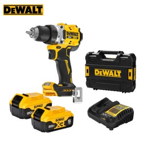 디월트 DCD801P2 20V 컴팩트 충전 드릴 드라이버 5.0AH 배터리 2개 세트 DCD800 791후속