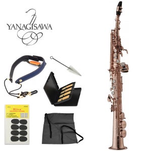 야나기사와 소프라노 색소폰 S-WO37 PGP (핑크골드 도금) 풀패키지